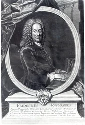 Friedrich Hoffmann, gravé par F.G Wolffgang, 1735