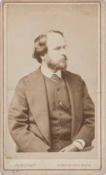 Portrait du danseur, chorégraphe et maître de ballet Paul Taglioni 1808-1884