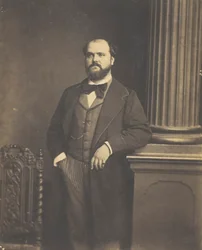Sans titre Homme debout, de face, 1855-1869