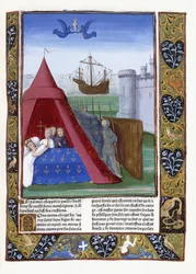 Mort de Saint Louis à Carthage, 1493