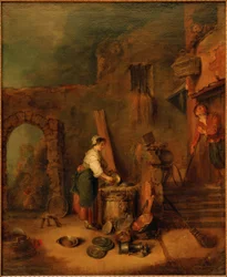L’écureuse de cuivre (La cuisinière)