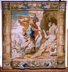 Série Histoire de Thésée. Thésée reçoit l