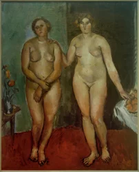 Deux nus féminins