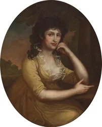 Allemand : Bildnis Dorota Czartoryska, geb. Jabłonowska Portrait de Dorota Czartoryska née Jabłonowska