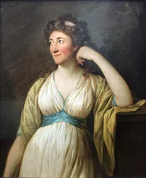 Portrait of Elisa von der Recke