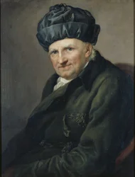 Le prévôt Johann Joachim Spalding en robe de chambre