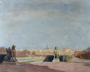 Vue du Belvédère sur Vienne