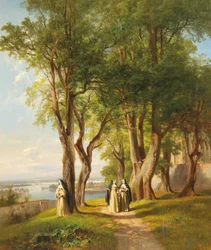 Dans le jardin de la nonnerie