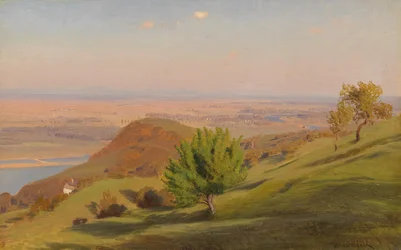 Paysage du Danube près de Vienne