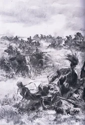 Défaite de la 14e brigade de cavalerie russe à Praszysz, de L