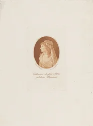 Portrait de Katharina Josepha Ritter, née Baumann 11763-1849, vers 1800