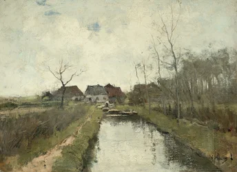 Maison sur un fossé