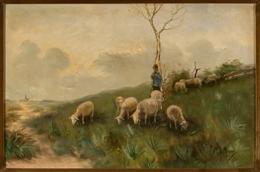 Berger et moutons