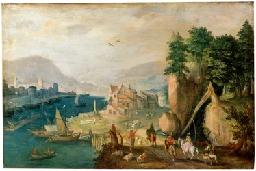 Une ville dans les montagnes, XVIIe siècle