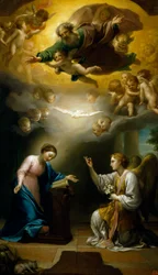Annonciation, par Anton Raphael Mengs, vers 1767