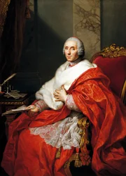 Portrait du cardinal Alberico Archinto, par Anton Raphael Mengs