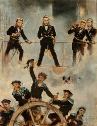 Tegetthoff dans la bataille navale de Lissa II