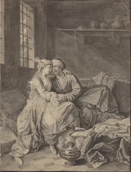 Amants orientaux [verso]
