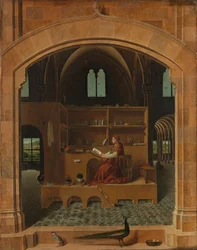 Saint Jérôme dans son bureau
