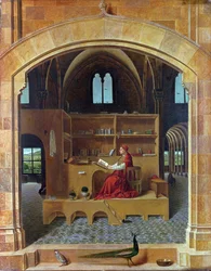 Saint Jérôme dans son bureau