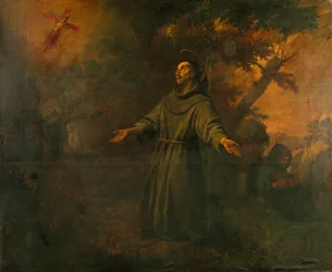 Saint François reçoit les stigmates