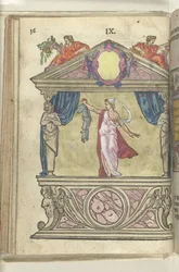 Scène avec personnification de la Magnanimité, 1578