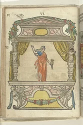 Scène avec personnification de la Diligence, 1578