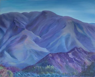 Montagne bleue, Andalousie, 2001