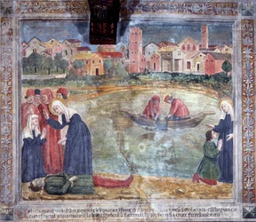 Vie de Sainte Francesca Romana : Un homme est ressuscité par la sainte après s