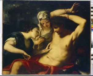 Saint Sébastien, Sainte Irène et Sainte Lucie