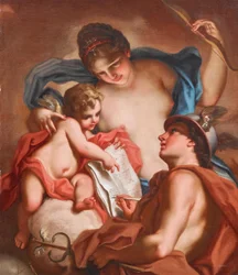 Vénus, Mercure et Cupidon
