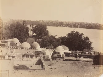 Asyut, Vue de la Montagne