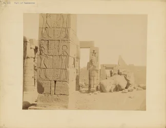 [Partie du Ramesseum]