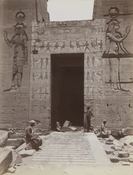 Philae, vue rapprochée du sud de l
