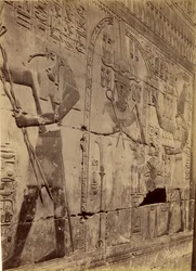Relief de la purification de Séti Ier, Abydos