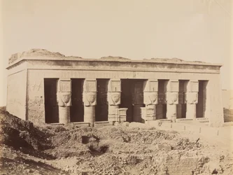 Temple de Dendera, vers 1870s - 1880s