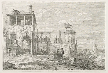 Vues : Le Monument équestre