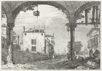 Vues : Le Portique avec la Lanterne, 1735-1746