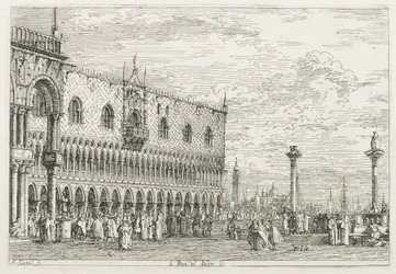 Vues : La Pierre de Proclamation à Venise