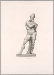 Ajax, vue de face, extrait de l