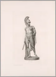 Ettore, vue de face, de l