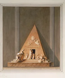Esquisse du tombeau de l