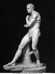 Statue de Damoxenus, vers 1800 (marbre)