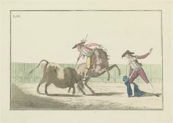 Planche III, de la série Colección de las principales suertes de una corrida de toros