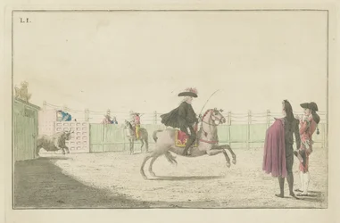 Planche I, de la série Colección de las principales suertes de una corrida de toros