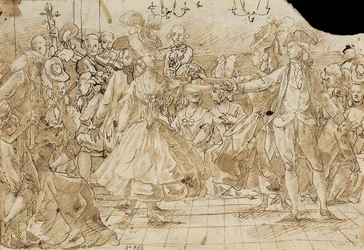 Menuet, vers 1780