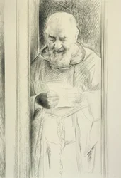 Padre Pio lisant, 1988-89