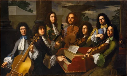 Ferdinand de Médicis avec ses musiciens, après 1687 (peinture sur toile)