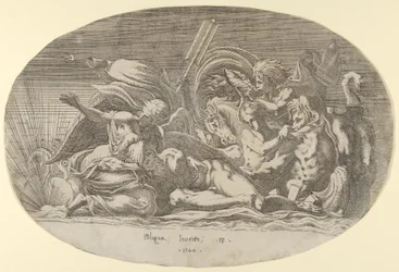 Iris, Neptune et Sommeil, 1544