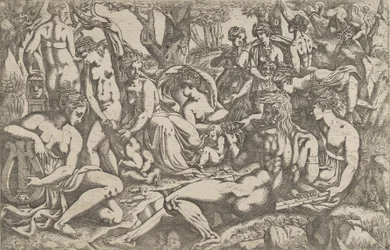 Muses au pied du mont Parnasse